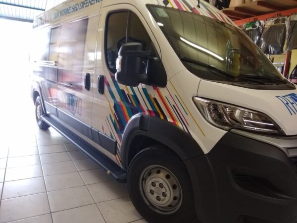 ESTRIBO ALUMÍNIO CHAPA PARA VANS